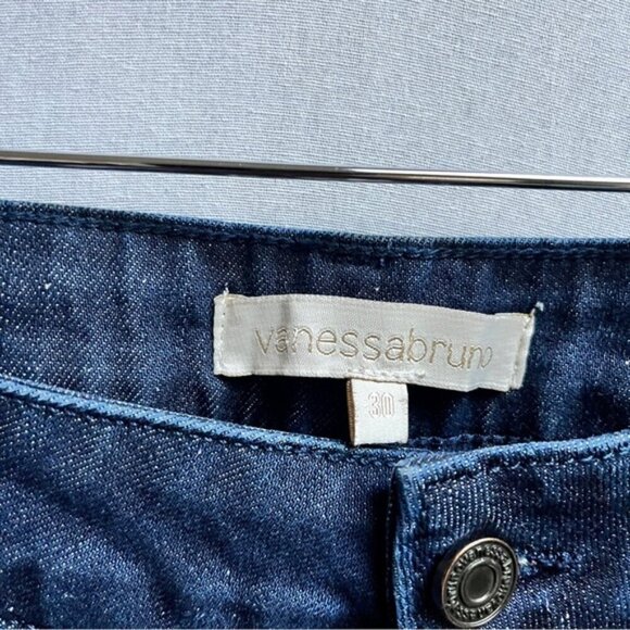 Vanessa Bruno straight leg denim jeans Sz 30 - Picture 7 of 14